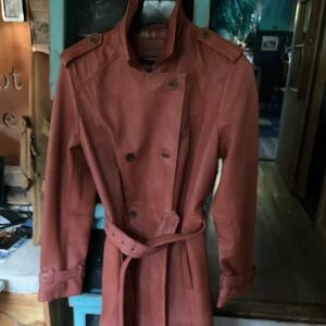Sundance leather coat - medium